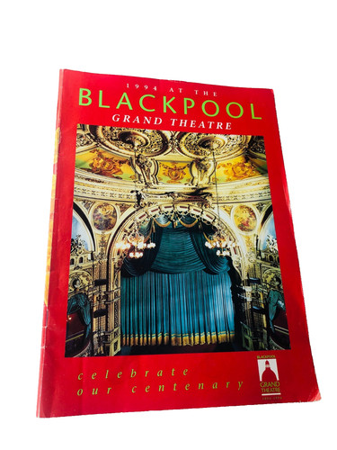 Theatre programme blackpool - theatre,