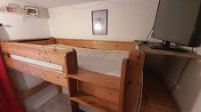 Wooden High Sleeper Single Bed