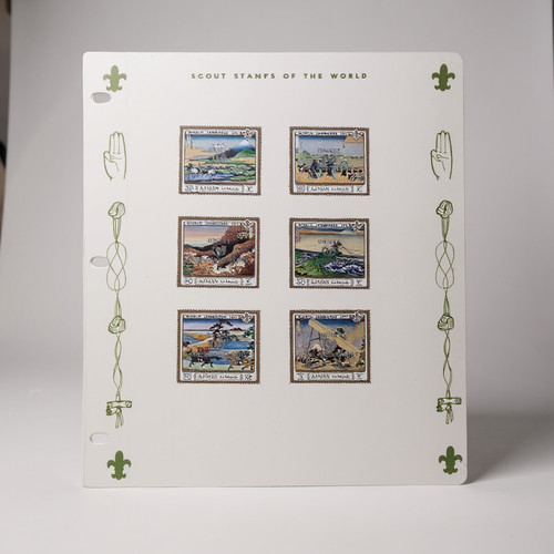Vintage Scouting Stamps Lot 24