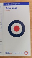 2008 Mar 'GoingUnderground' Wallinger London Underground Tube Map Mint Condition