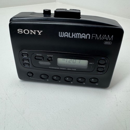 Sony walkman radio cassette - sony,