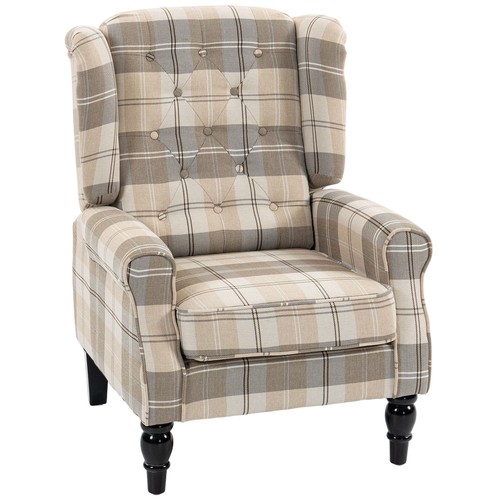 Homcom accent chair wingback - accent,