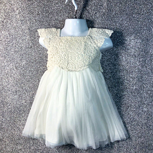 Monsoon baby girls white lace - baby,