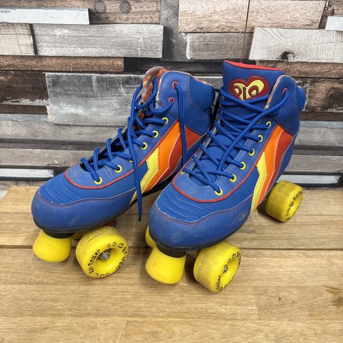 Blue striped rio roller - striped, skates