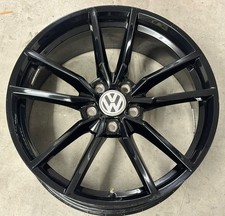 X1 Single 19” OEM VW GOLF PRETORIA ALLOY WHEEL  5G0601025CK/AJ NO CRACK / BUCKLE