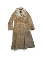 Vintage Tan Suede Look