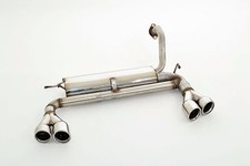 FMS stainless steel duplex sport exhaust Toyota Aygo II from year 07/2014 1.0l VVT-i 51 kW