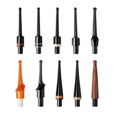 9mm Black Pipe Mouthpiece Stem
