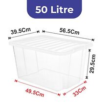 Clear Plastic Storage Boxes
