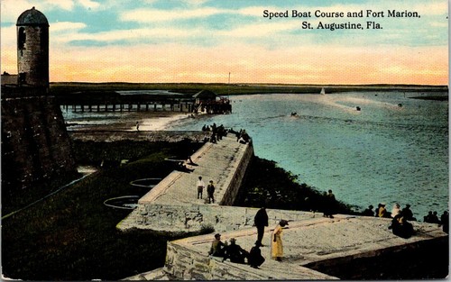 Speedboat course and fort - course,