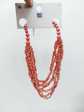 New coral shell wooden - m&s,