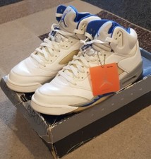 JORDAN 5 RETRO STEALTH(2006) SIZE UK 10 IN USED CONDITION!