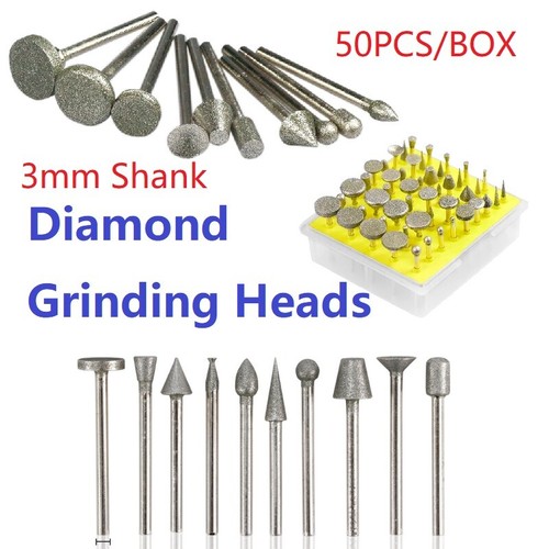 50pcs box diamond burr - 50pcs/box,