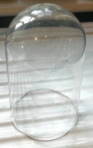 Antique torsion clock glass - antique,