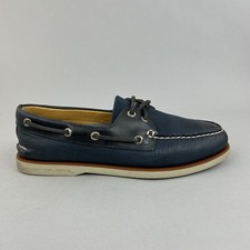 Sperry Gold Cup Top Sider Boat Deck Navy Classic Summer Dress Shoes US8 UK7
