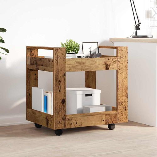 Vidaxl desk trolley - trolley, wood