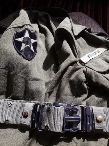 Vintage army fatigue shirt - us,
