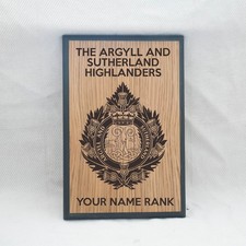 THE ARGYLL AND SUTHERLAND