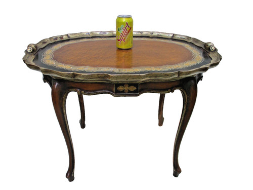 Italian florentine table vtg - florentine,