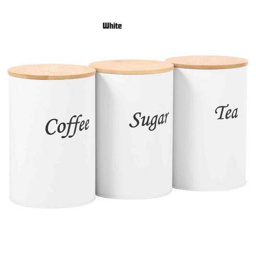 Vintage 3pc tea coffee sugar - coffee,