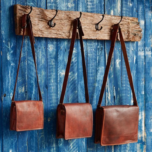 Men genuine leather vintage - men's,