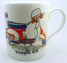 CLASSIC VESPA SCOOTER Large Bone China Mugs ~ Choose from the drop down list