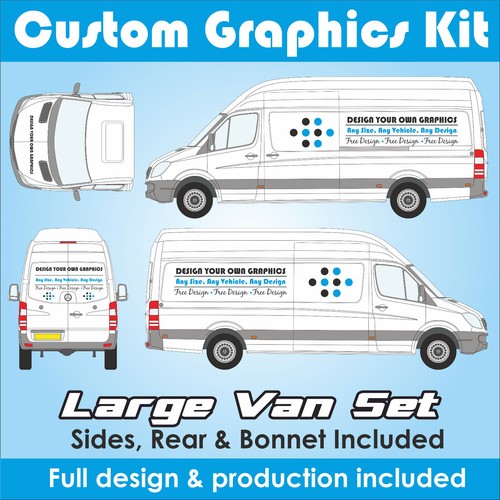 Mercedes spritner lwb graphics - mercedes,