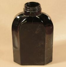 VINTAGE BLACK GLASS PERFUME