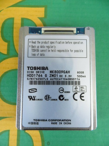 Toshiba mk8009gah 80gb hdd zif - 80gb,
