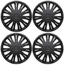 MERCEDES VITO VAN WHEEL TRIMS HUB CAPS COVER FULL SET 4 BLACK PLASTIC 16" INCH