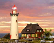 Lighthouse Hiddensee with