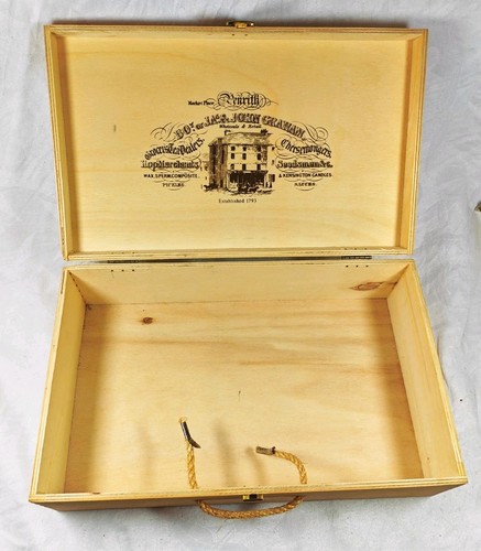 Vintage penrith wooden box - vintage, jas