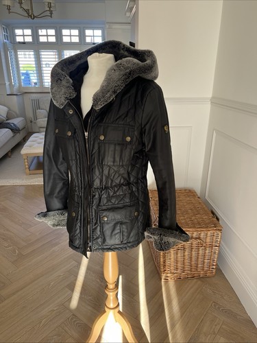Belstaff ladies gold label wax - gold,