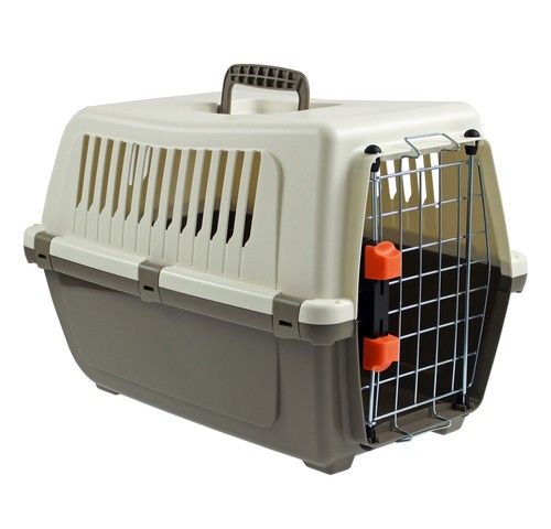 Taupe beige portable pet - taupe,
