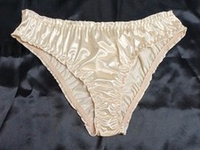 Sexy Womens CD TV Silky Glossy Stretch Sissy Knickers Underwear Panties S 8-10