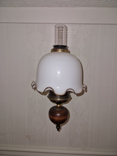 Vintage style wall light wood - style, light.