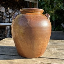Large Vintage Rustic Brown