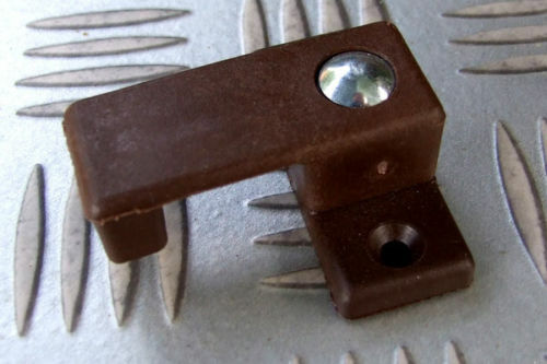 Brown plastic turnbuckle