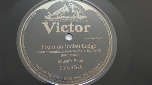 Sousa band 78rpm single - sousa's,