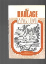 RHA HAULAGE MANUAL 1977.