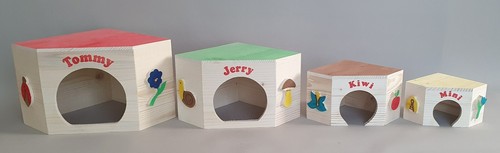 Rodent house wood - house, small