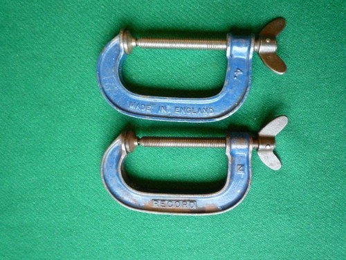 Record clamps 4 - ,