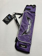 AVALON TYRO TARGET QUIVER- 3 TUBES W/ HOOK Purple . Right Handed. Free Postage