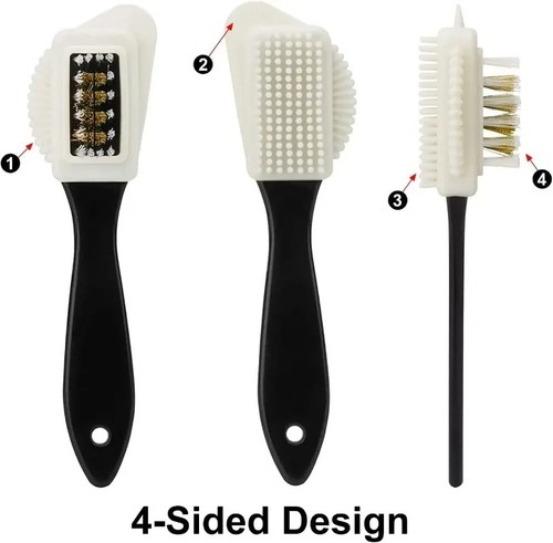 Suede nubuck shoe brush side - brush,