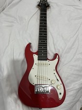 Greg Bennett Malibu MMB-1 Electric 1/2 Guitar, Strat, Samick, ex condition. 