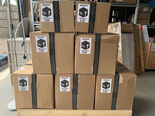 Amazon stock boxes - stock,