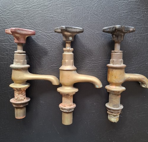 Three vintage brass - three,