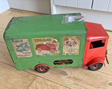 ZC359:  Vintage Tri-ang Transport Van No. 200  Pressed Steel Toy  Mid-Century