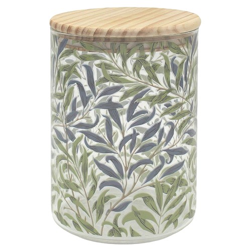 Glass canister medium morris - glass,