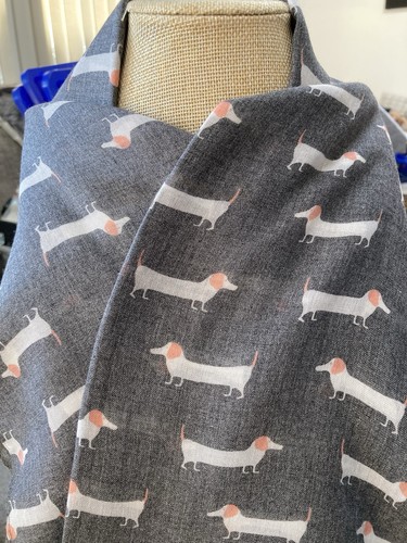 Ladies sausage dog print - ladies,